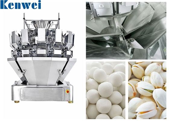 Photo Chips Multihead Weigher Packing Machine High Speed Eco Friendly